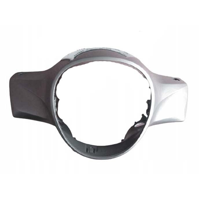Sym Fiddle3 125-200 Gümüş Gri Ön Far Çerçevesi Muhafazası Kafa Grenajı D1