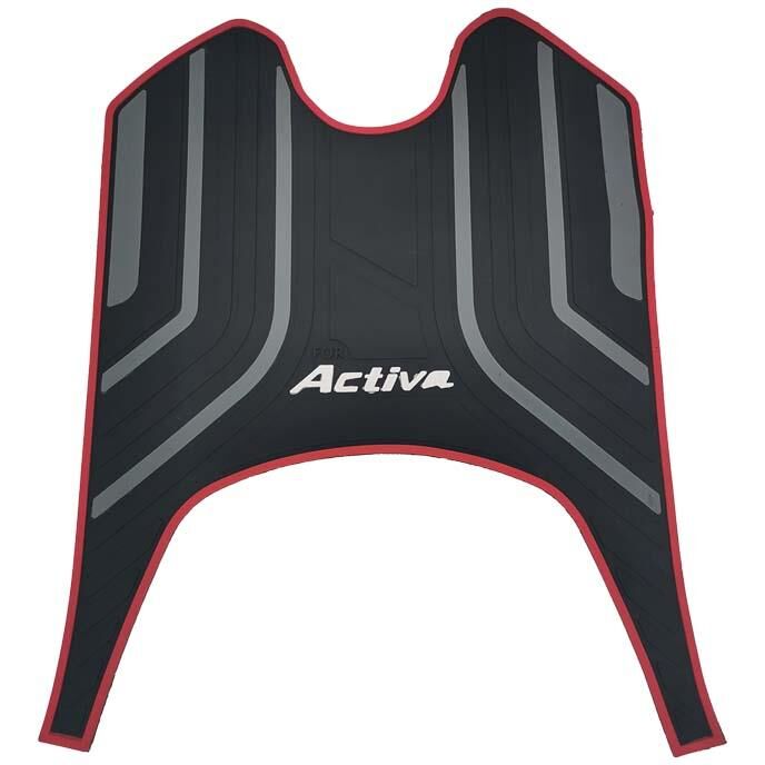 Honda Activa100 2002-2012 Gri Alt Basamak Lastik Kauçuk Renkli Paspas Aksesuar