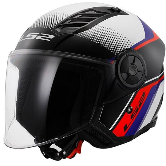 LS2 AIRFLOW 2 RUSH BEYAZ-MAVİ-KIRMIZI KASK
