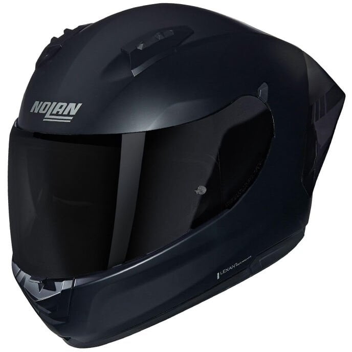 NOLAN N60-6 SPORT ARGENTO 333 KAPALI KASK MAT SİYAH GÜMÜŞ CAM