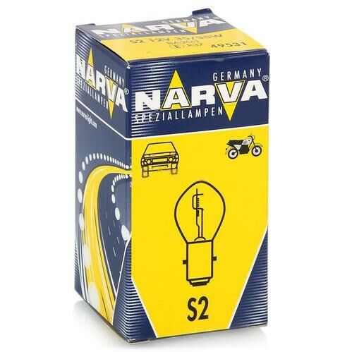 Moto Express SÜPER NARVA S2 12V/35W MOTOSİKLET FAR AMPÜLÜ KISA-UZUN GERMANY