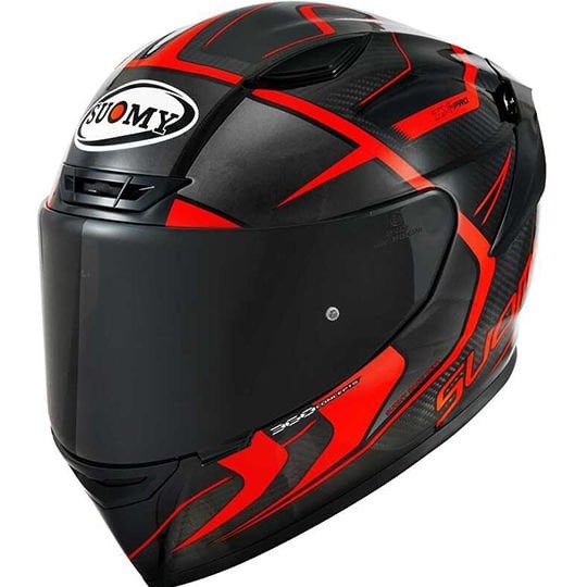 SUOMY TX-PRO KASK ADVANCE RED FLUO