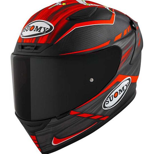 SUOMY TX-PRO KASK JOHNSON REPLICA RED MATT