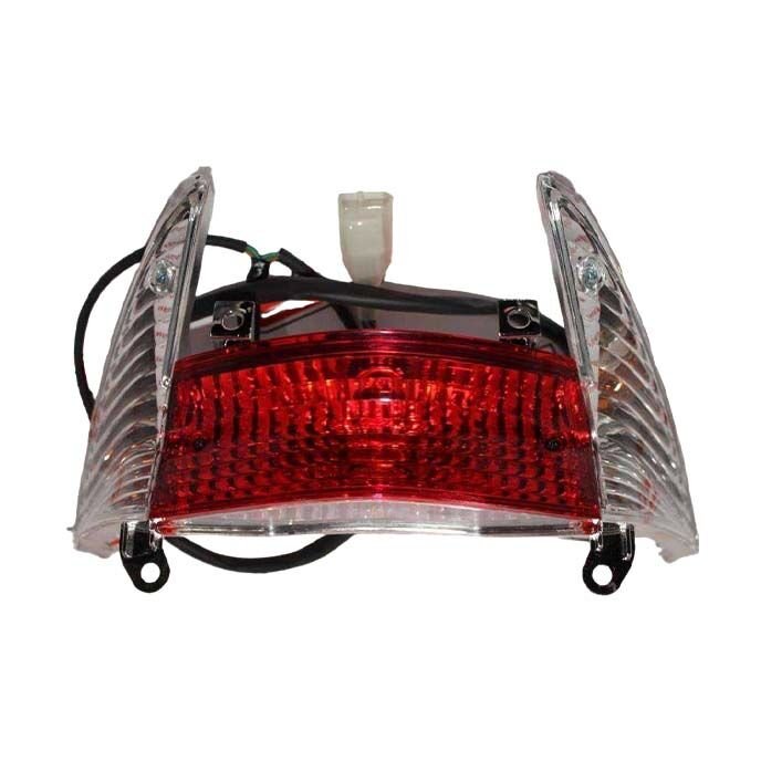 Honda Beat 100 2003-2010 Komple Arka Stop Lambası Şeffaf Sinyalli A