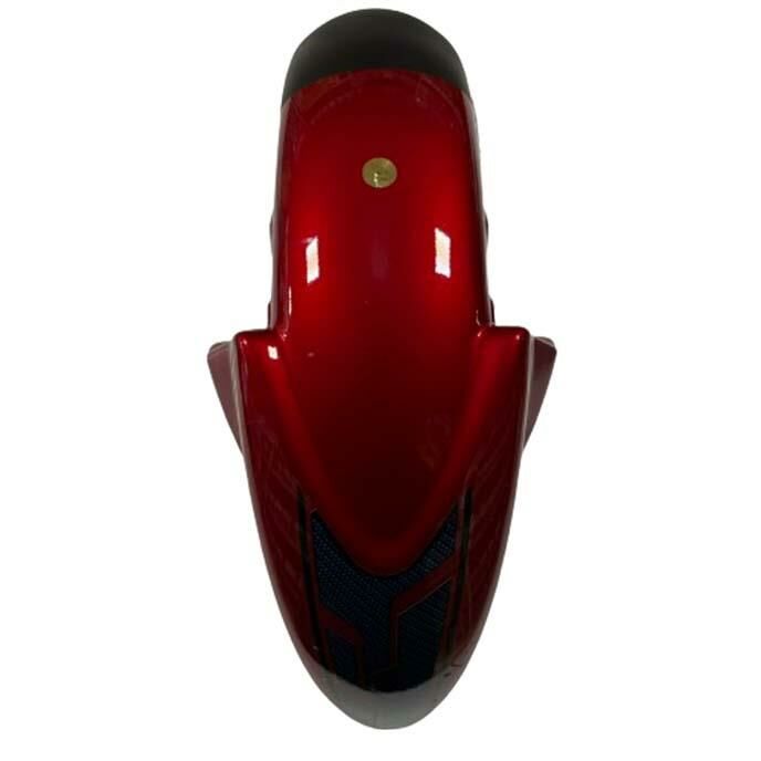 Tvs Apache RTR150 2011-2012 Ön Çamurluk Grenajı Kırmızı-Siyah M1 Cs