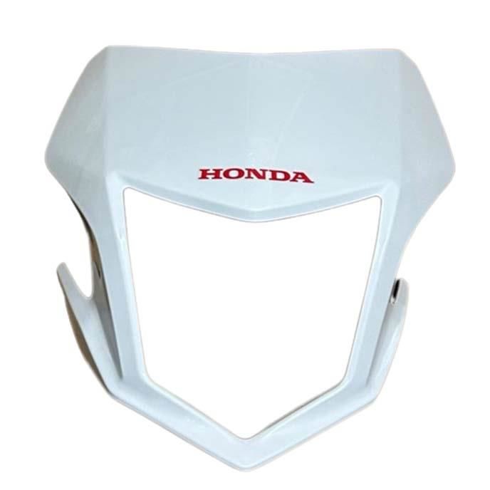 Honda CRF250L 2012-2020 Beyaz Far Siperlik Çerçevesi Muhafazası Grenajı A