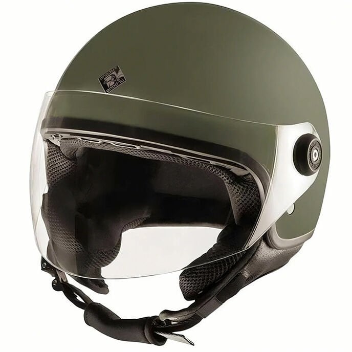 Tucano Urbano El Jettın Yarım Kask Mat Haki Yeşil