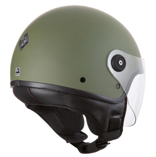 Tucano Urbano El Jettın Yarım Kask Mat Haki Yeşil