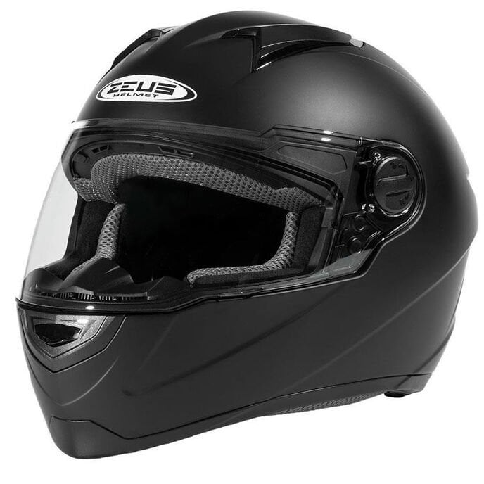 Zeus Zs-811A Mat Siyah Kapalı Kask