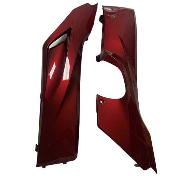 Honda Dio110 2021-2024 Sağ-Sol Alt Marşpiyel Grenajı Paneli Bordo-Kırmızı Cs