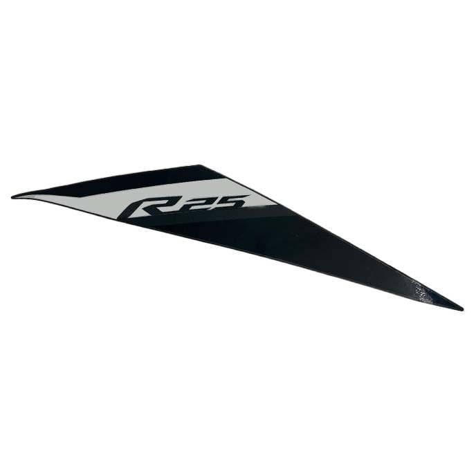 Yamaha YZF R25 2024 Mat Siyah Sol Sinyal Grenajı Etiketi Sticker A
