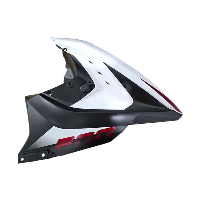 Bajaj Pulsar Rs200 2021-2025 Sağ Ön Büyük Dizlik Grenajı Paneli Siyah-Beyaz A