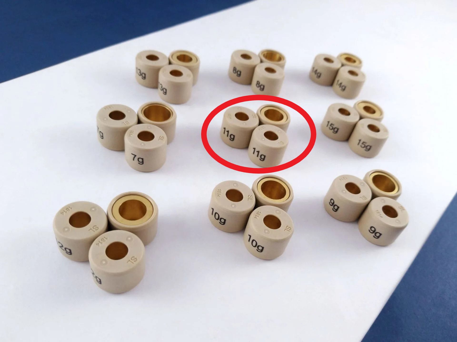 Dr. Pulley 18x14mm Yuvarlak Performans Baga Tahrik Seti 11 Gram