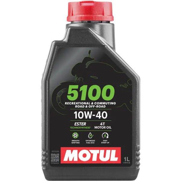 Motul 5100 10W-40 Teknosentez Motosiklet Yağı 1 Litre