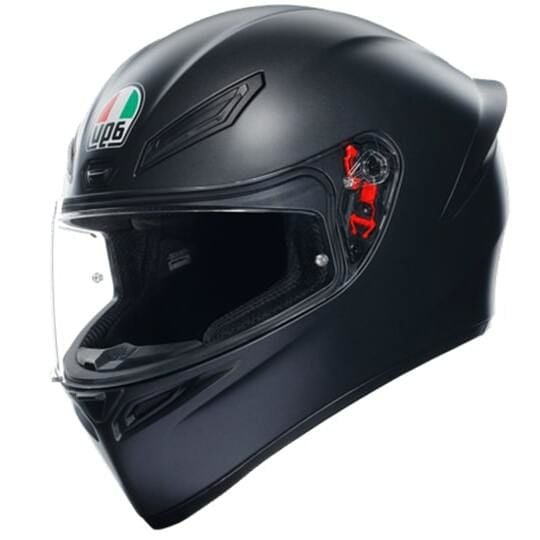 Agv K1 S Mono Matt Black Kapalı Kask