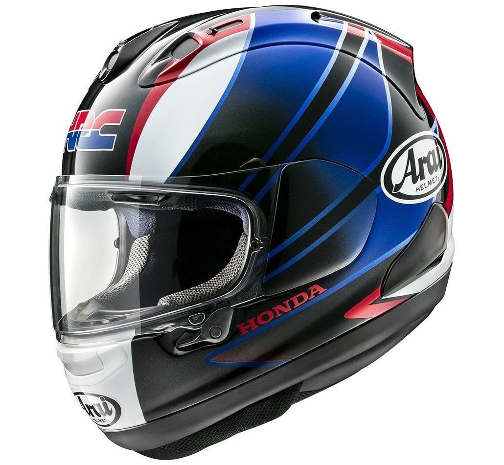 Arai RX7 V Honda CBR Blue Kapalı Kask