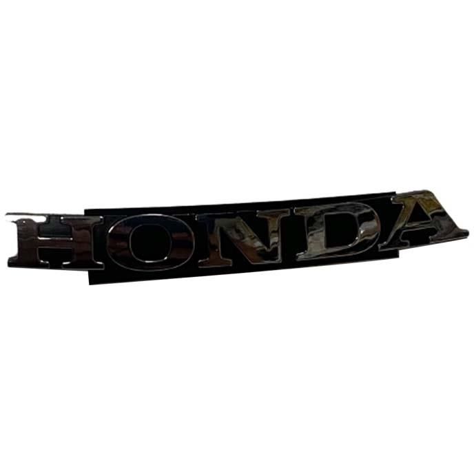 Honda Spacy110 Gidon Kafa Sinyal Çerçevesi Grenajı Amblemi Sticker Yazısı Gri Om D2