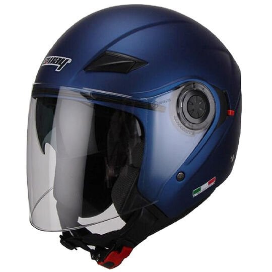SWAY SW702B YARIM KASK MAT MAVİ