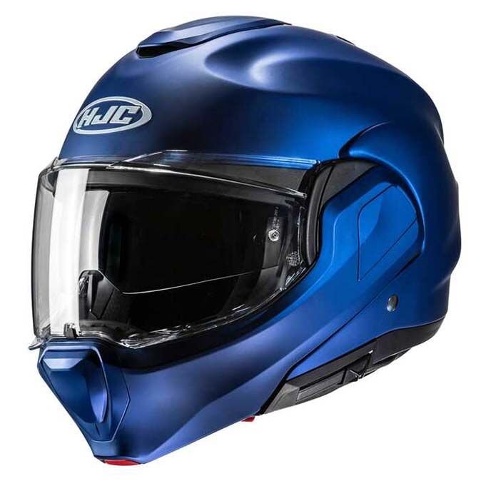 HJC F100 KASK SEMI FLAT METALİK MAVİ