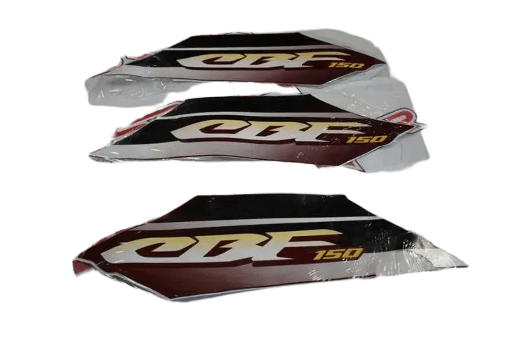 HONDA CBF 150 KAPORTA STICKER SETİ SİYAH