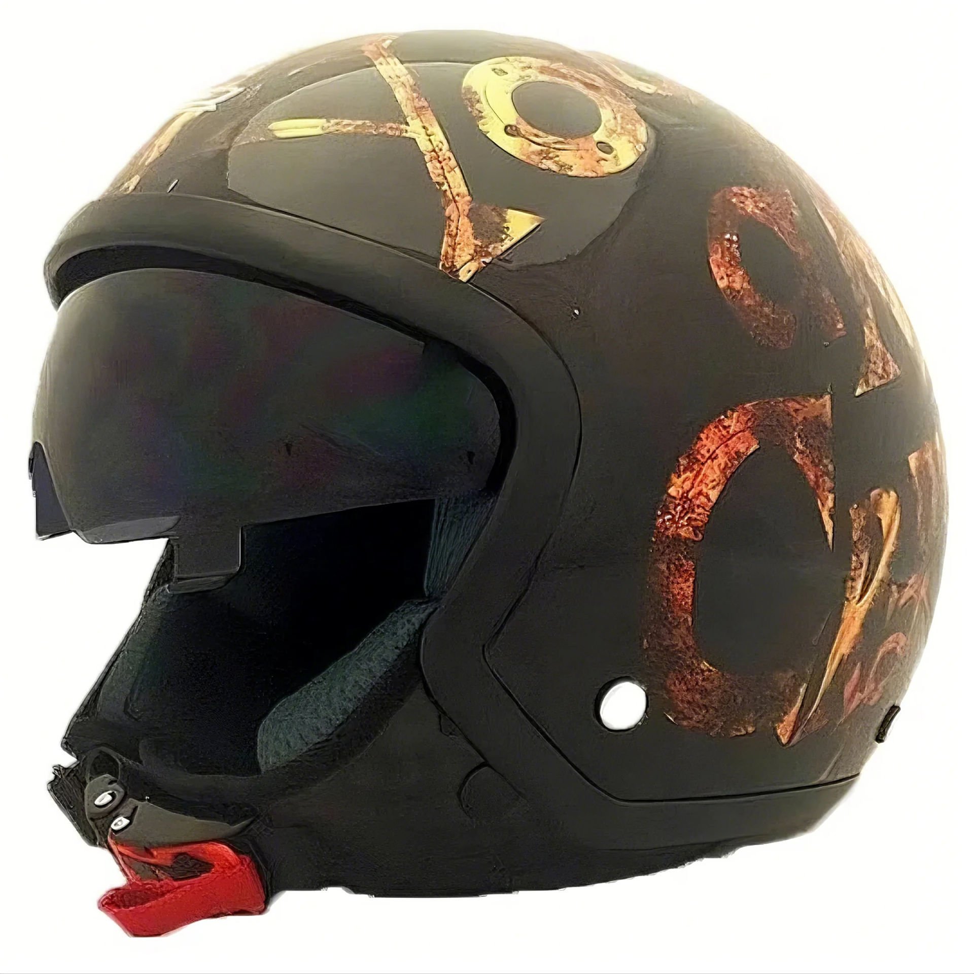 LS2 OF561 CRAZY GOLD KASK