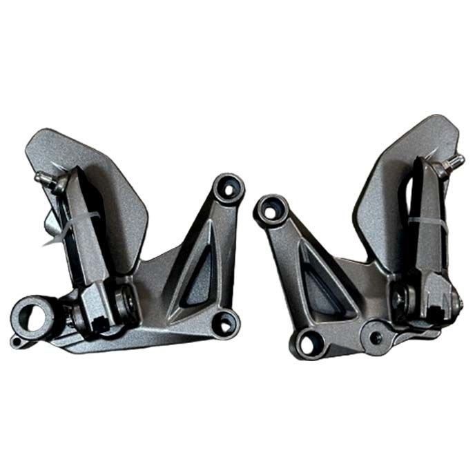 Bajaj Pulsar NS200 Sağ Sol Ön Basamak Braketi Sürücü Basamağı Koyu Füme Ys
