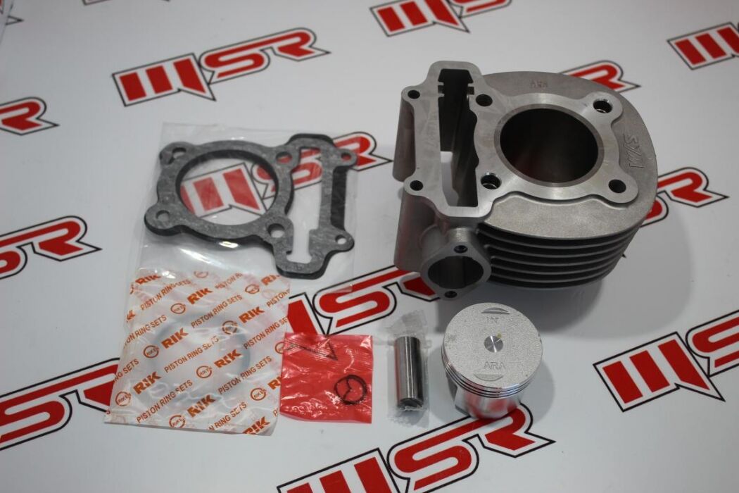Moto Express SYM FIDDLE II 125 - FIDDLE 3 125 - JET 4 125 - ALLO 125 - X PRO 125 - ST 125 İE - 52.4 SİLİNDİR KİT TAİWAN