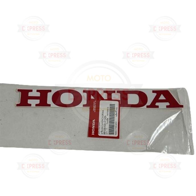 Honda CBR250R 2014-2017 28cm Honda Sakal Yazısı Etiketi Amblemi Stickeri Kırmızı A