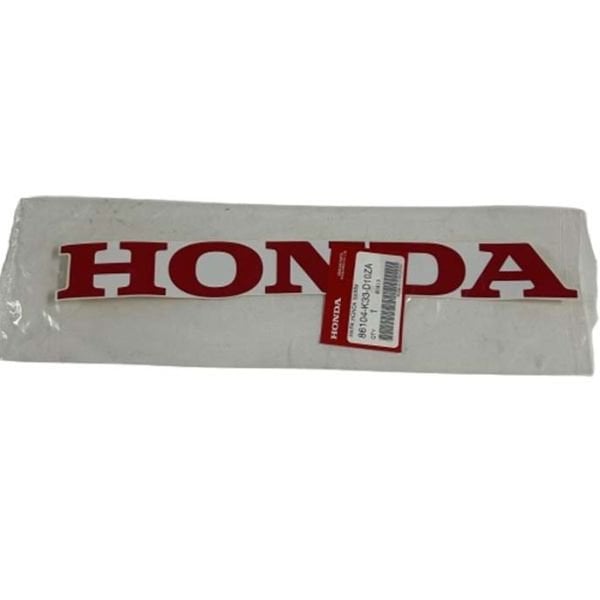 Honda Cbr250R 2014-2017 33cm Kırmızı Honda Sakal Yazısı Etiketi Amblemi Stickeri A