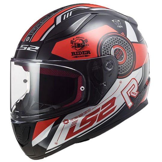 LS2 RAPID STRATUS KIRMIZI KASK