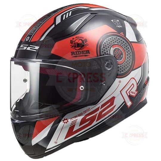 Ls2 Rapıd Stratus Kırmızı Kask