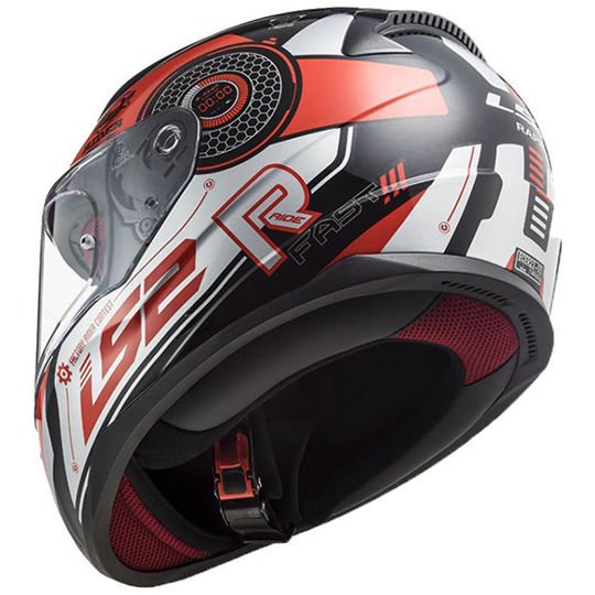 LS2 RAPID STRATUS KIRMIZI KASK