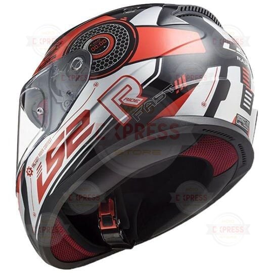 Ls2 Rapıd Stratus Kırmızı Kask