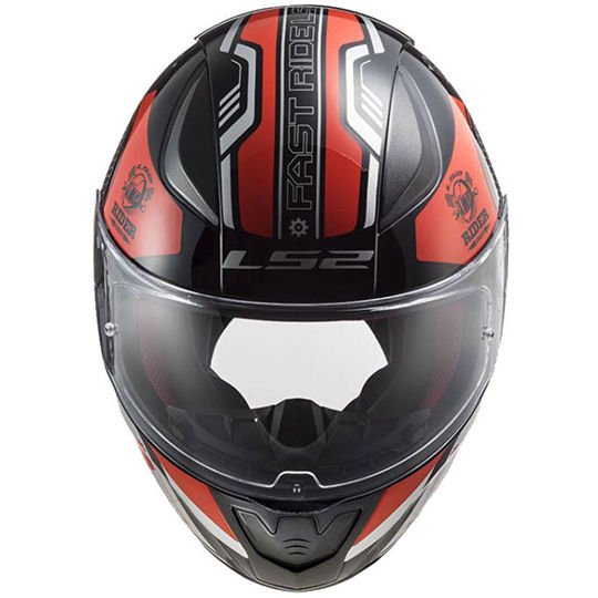 LS2 RAPID STRATUS KIRMIZI KASK