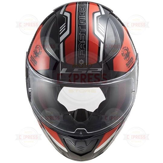 Ls2 Rapıd Stratus Kırmızı Kask