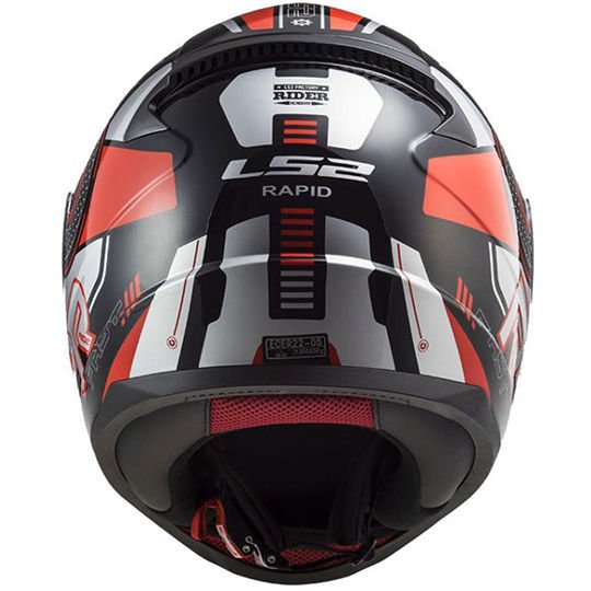 LS2 RAPID STRATUS KIRMIZI KASK
