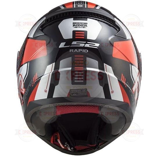 Ls2 Rapıd Stratus Kırmızı Kask