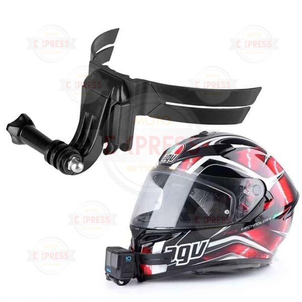 Motosiklet Kaskı Aksiyon Kamerası Yapışkanlı Çene Bağlantı Aparatı