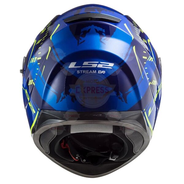 Ls2 Stream Evo Tacho Mavi Sarı Kask XL