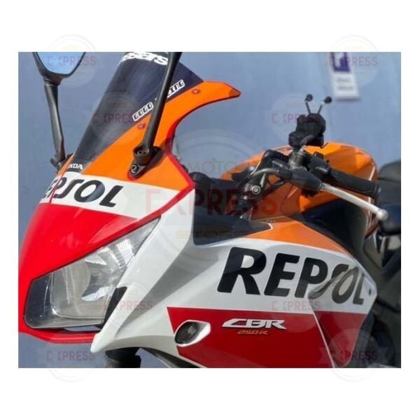 Honda CBR250R 2014-2017 Sol Büyük Repsol Yazısı Etiketi Sticker A