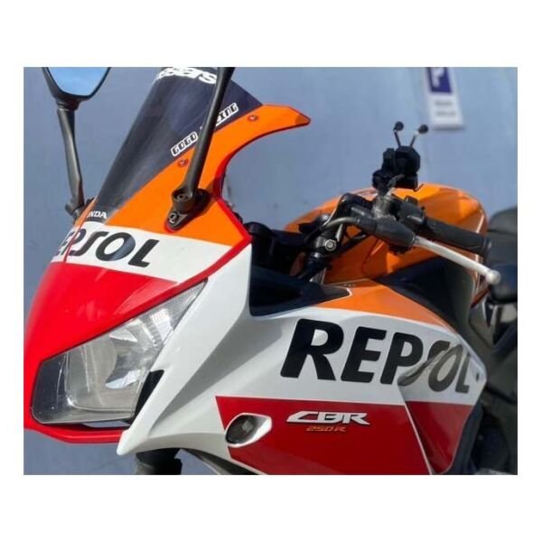 Honda CBR250R 2014-2017 Sol Büyük Repsol Yazısı Etiketi Stickeri A