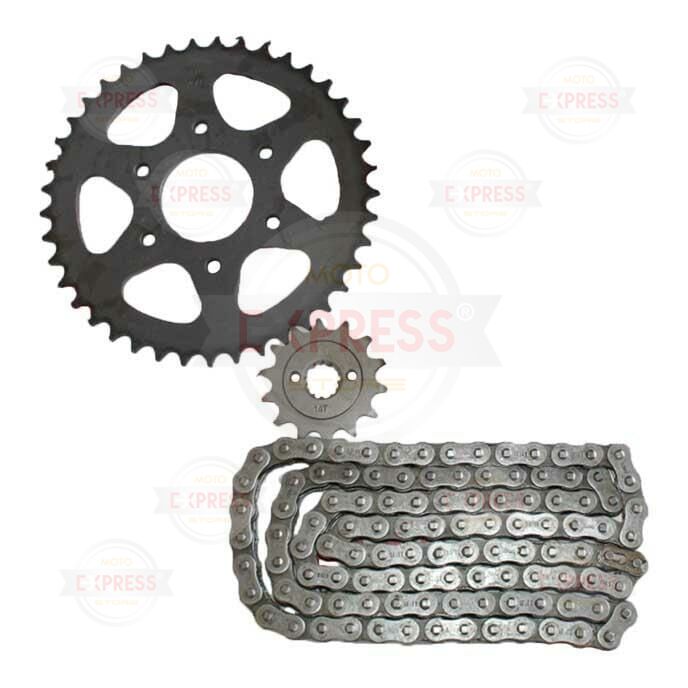 Bajaj Pulsar Rs-Ns 200 Ön Arka Zincir Dişli Seti 41-14T Um Dp1