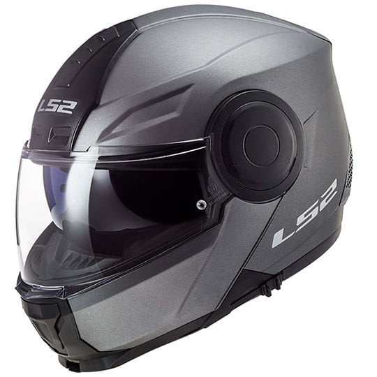 LS2 SCOPE MAT TITANIUM KASK