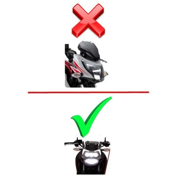Tvs Apache RTR200 2024-2025 Arka Far Bağlantı Demiri Braketi Aparatı A