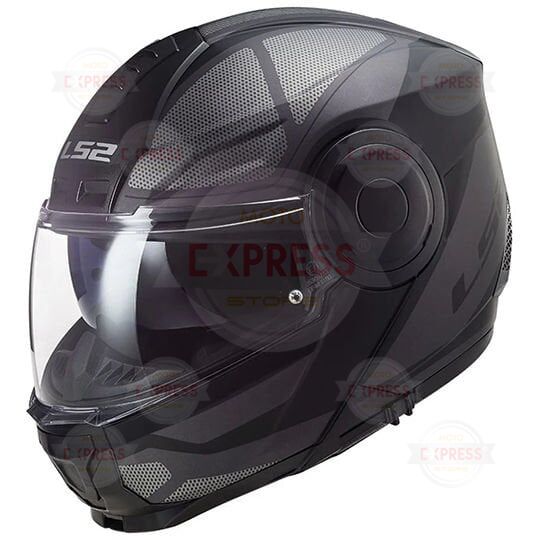 Ls2 Scope Axıs Mat Siyah-Tıtanıum Kask M