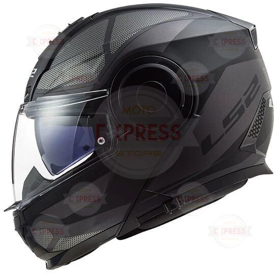 Ls2 Scope Axıs Mat Siyah-Tıtanıum Kask M