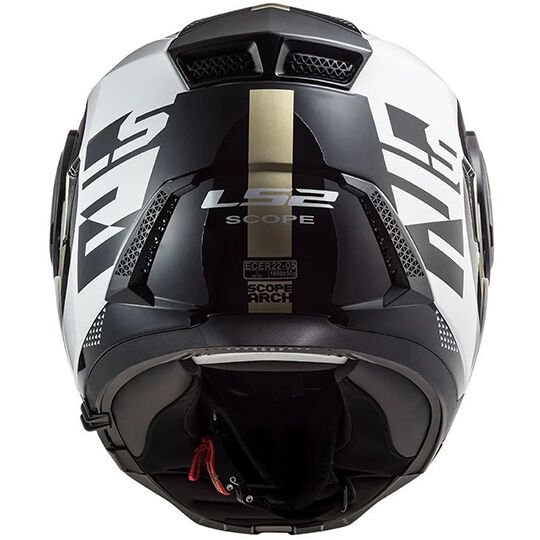 LS2 SCOPE ARCH BEYAZ-TITANIUM KASK