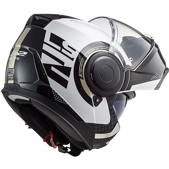 LS2 SCOPE ARCH BEYAZ-TITANIUM KASK