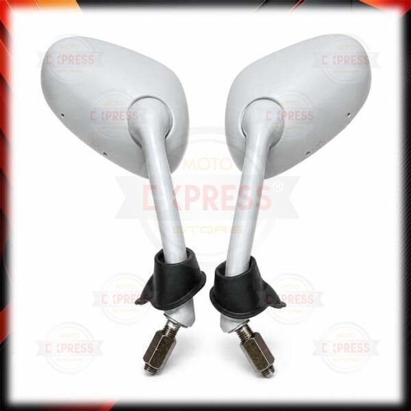 Tvs Scooty Pep 75-90 Plus 2004-2016 Sağ Sol Ayna Takımı Beyaz