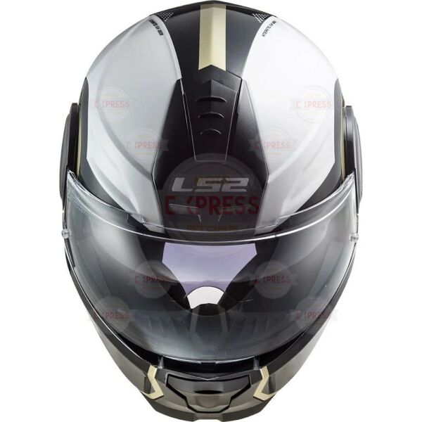 Ls2 Scope Arch Beyaz-Tıtanıum Kask L